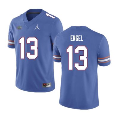 Men's Florida Gators #13 Kyle Engel NCAA Nike Blue Authentic Stitched College Football Jersey BRV6462WX